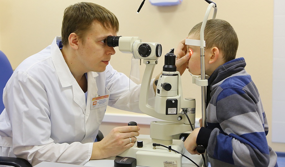 диагностика детского зрения