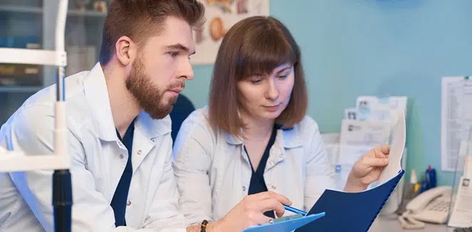 Результаты диагностики перед лазерной коррекцией зрения