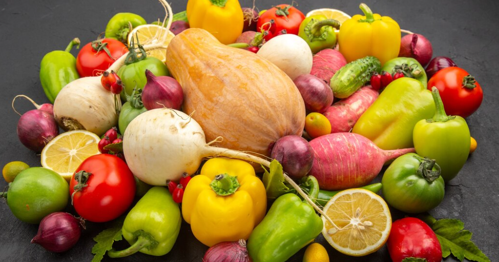 фрукты и овощи с лютеином